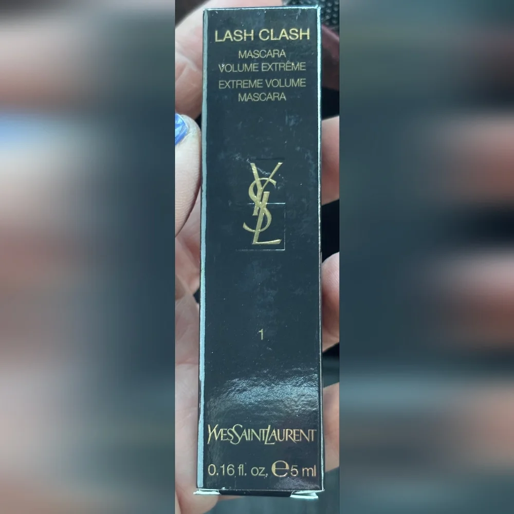 YSL Lash Clash Extreme Volume Mascara Noir/Deep Black. MINi Size